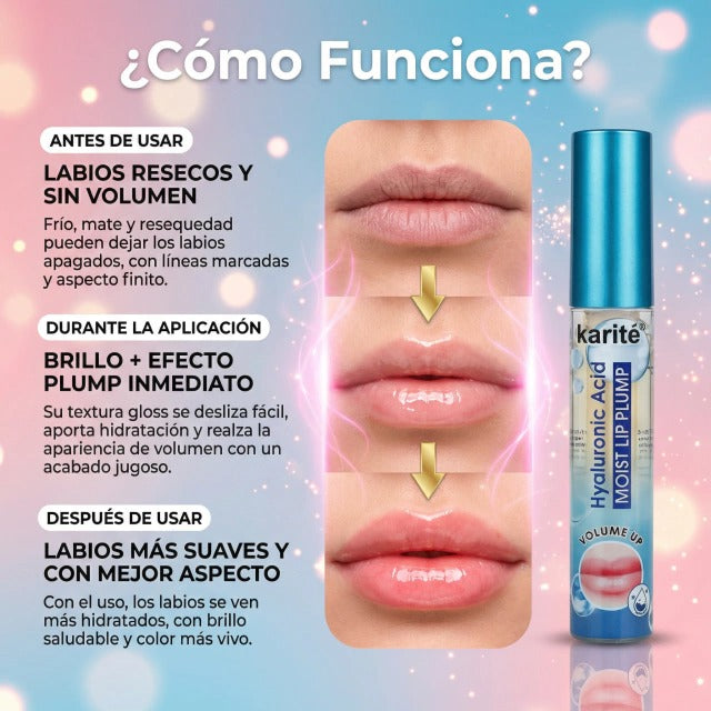 💋 LIP PLUMP Hyaluronic – Volumen que hipnotiza.
